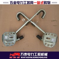 厂家直销10米 12米 15米杆专用防滑脚扣 H型杆脚扣