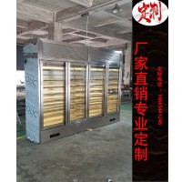 入墙式不锈钢酒柜 别墅不锈钢酒窖红酒展示架 隐藏设计酒柜定制