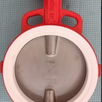 HS30手动对夹式蝶阀,博雷HS30气动对夹式蝶阀