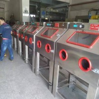 清理油污油漆水砂循环环保设备 兰州水式喷砂机