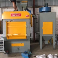 部件批量化表面处理 兰州喷丸机自动化设备 履带式抛丸清理机