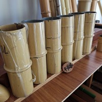 竹长廊用金属管制作安全防火