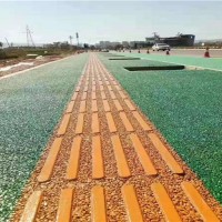 彩色透水混凝土 增强剂 胶结料全国施工现场技术指导 免费寄样