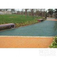 福建生态透水地坪施工，露骨料透水地坪材料