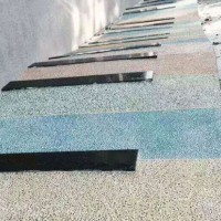园林景观天然石子水洗石地坪铺装/施工包工包料