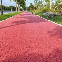 主题公园彩色环保透水地坪/地坪材料增强剂罩面漆供应/全国施工