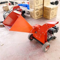 电动小型碎枝机 果树枝条粉碎机厂家批发 1公分小型柴油碎枝机
