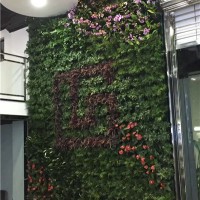 围蔽墙面绿化设计 河源蔚蓝环境绿化