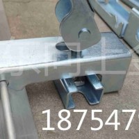 全不锈钢M16夹持器 导料槽挡煤皮卡子 铝合金角铝压条