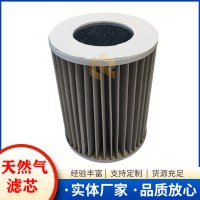 不锈钢折叠天然气滤芯 煤层气滤芯 瓦斯气滤芯 厂家长期供应