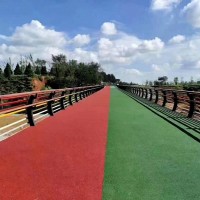 彩色防滑路面怎么做