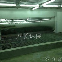 清远家具喷漆水帘房无尘喷漆房设备厂家