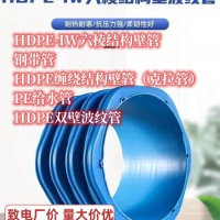 改性高密度聚乙烯（HDPE-IW）六棱结构壁管（六棱管）