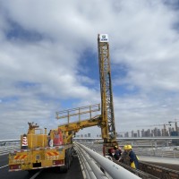 重庆出租赁22米22m桁架桥梁检测车吊篮挂篮桥梁作业车出租赁