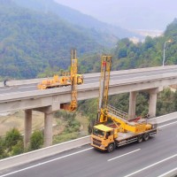 成都出租赁20米20m桁架桥梁检测车吊篮挂篮桥梁作业车出租赁