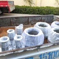 直埋式波纹补偿器 金属补偿器 碳钢管件法兰 涂塑弯头