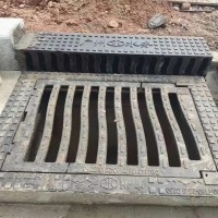 雨水口箅子500*750 球墨铸铁卡簧套篦市政道路横截沟盖板